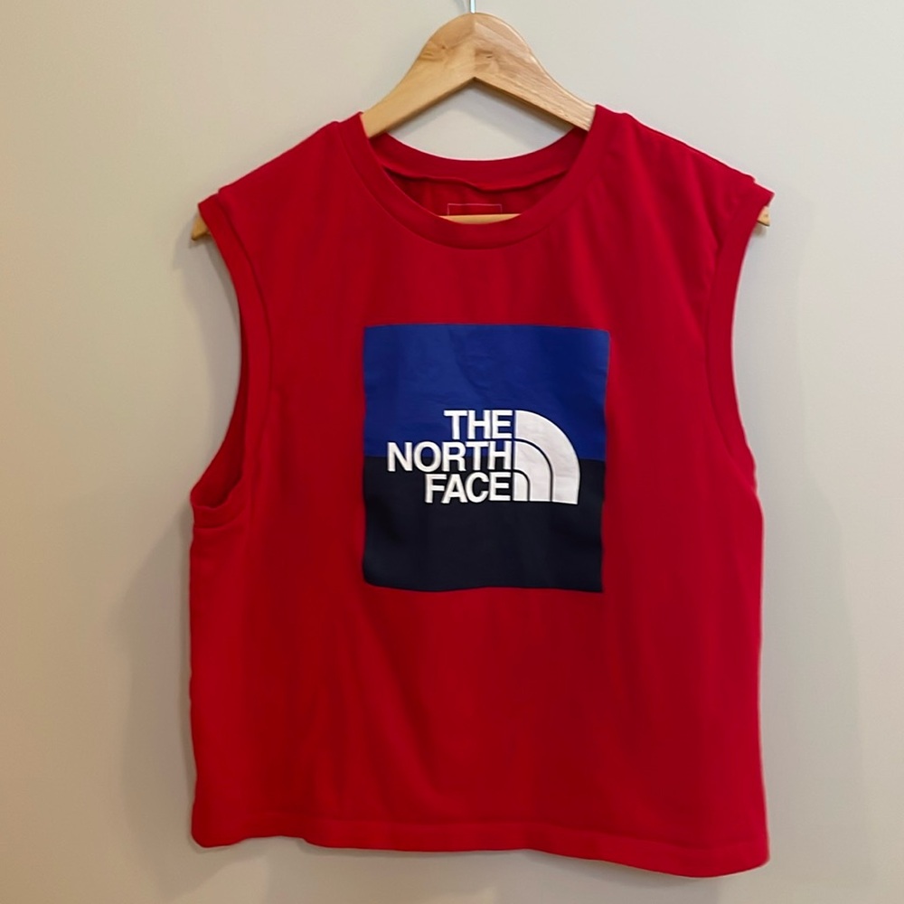 North face sleeveless top size XL